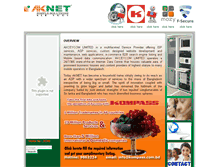 Tablet Screenshot of aknetbd.com